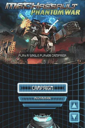 MechAssault - Phantom War (USA) screen shot title